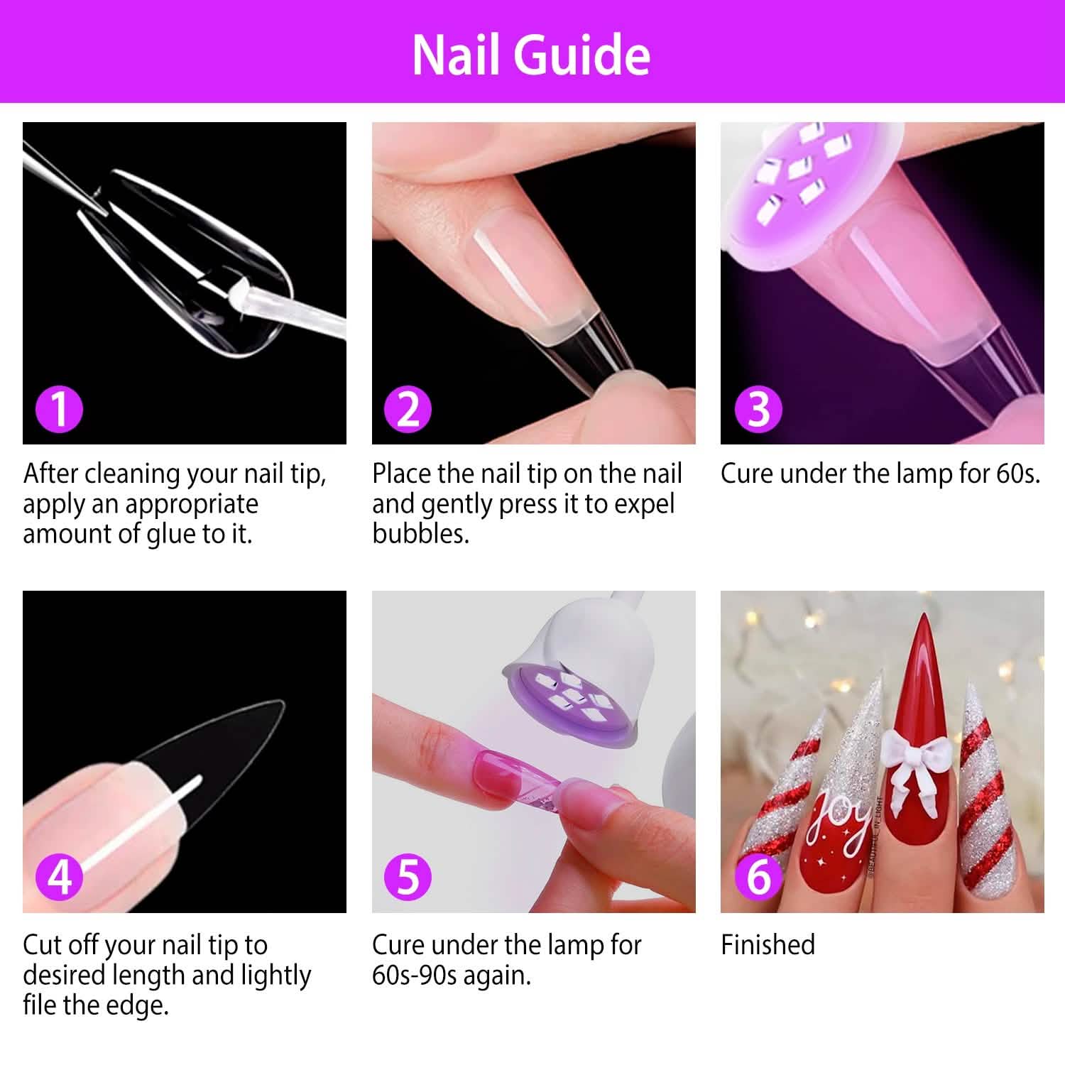 Lampe UV LED pour séchoir à vernis à ongles