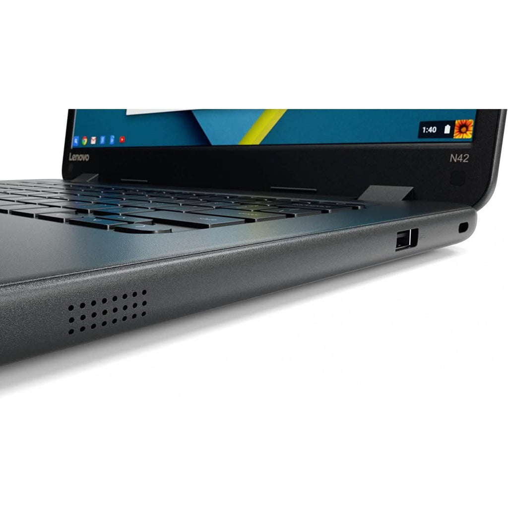 Chromebook Lenovo IdeaPad N42-20 14", Intel N3060 Dual-Core, SSD eMMC 16 Go, 4 Go DDR3 (Reconditionné)