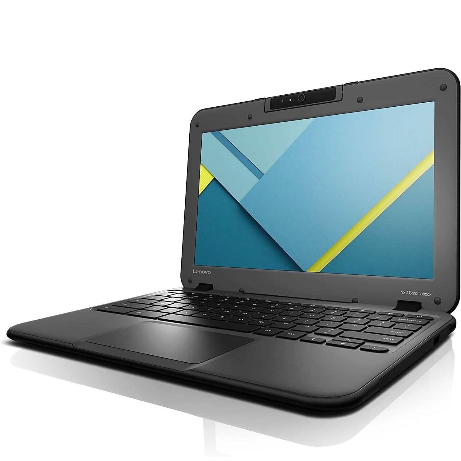 Lenovo Chromebook N22 11,6" HD Intel Celeron N3050 1,6 GHz, 4 Go 16 Go (Reconditionné)
