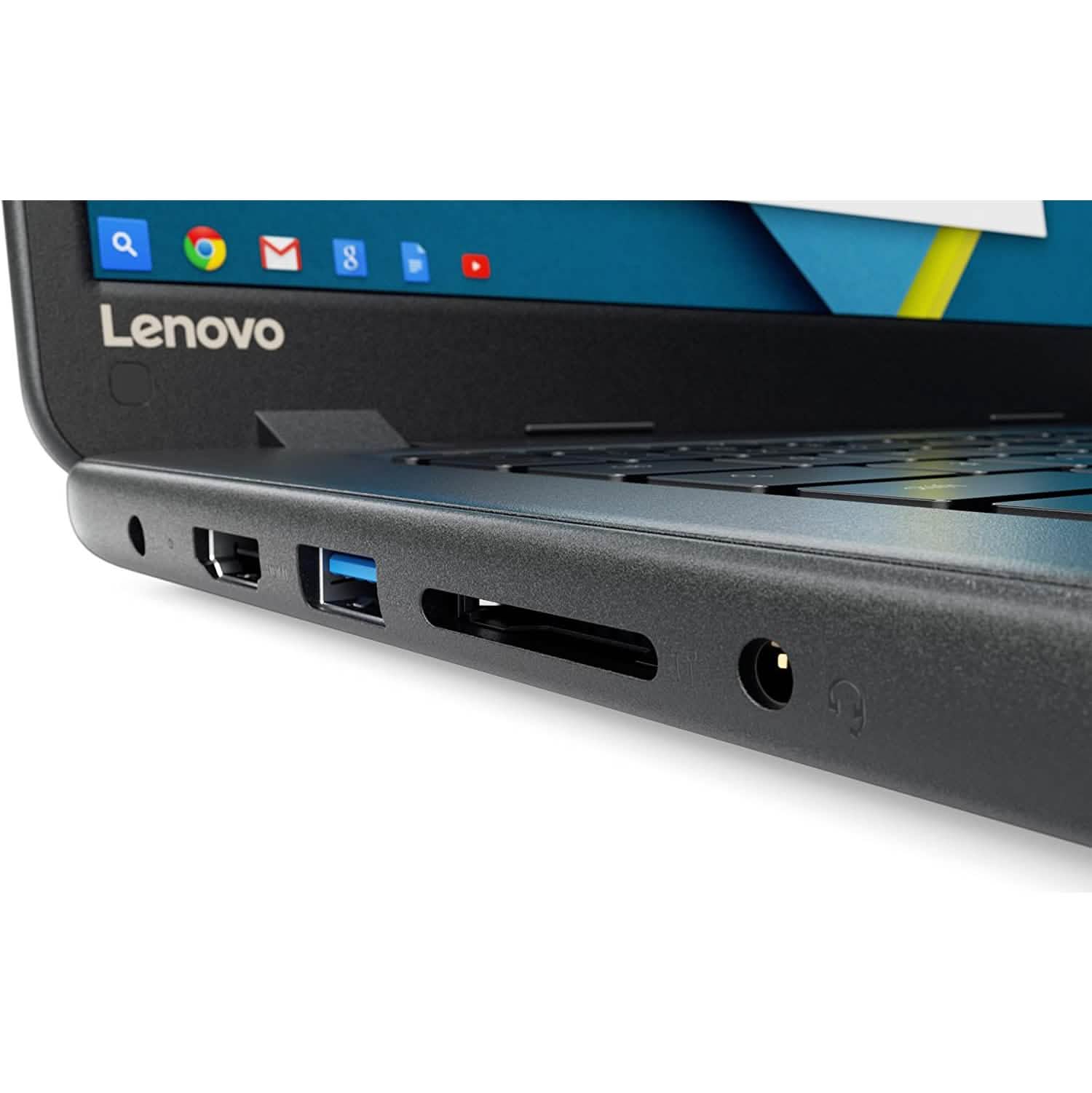 Chromebook Lenovo IdeaPad N42-20 14", Intel N3060 Dual-Core, SSD eMMC 16 Go, DDR3 4 Go (Reconditionné)