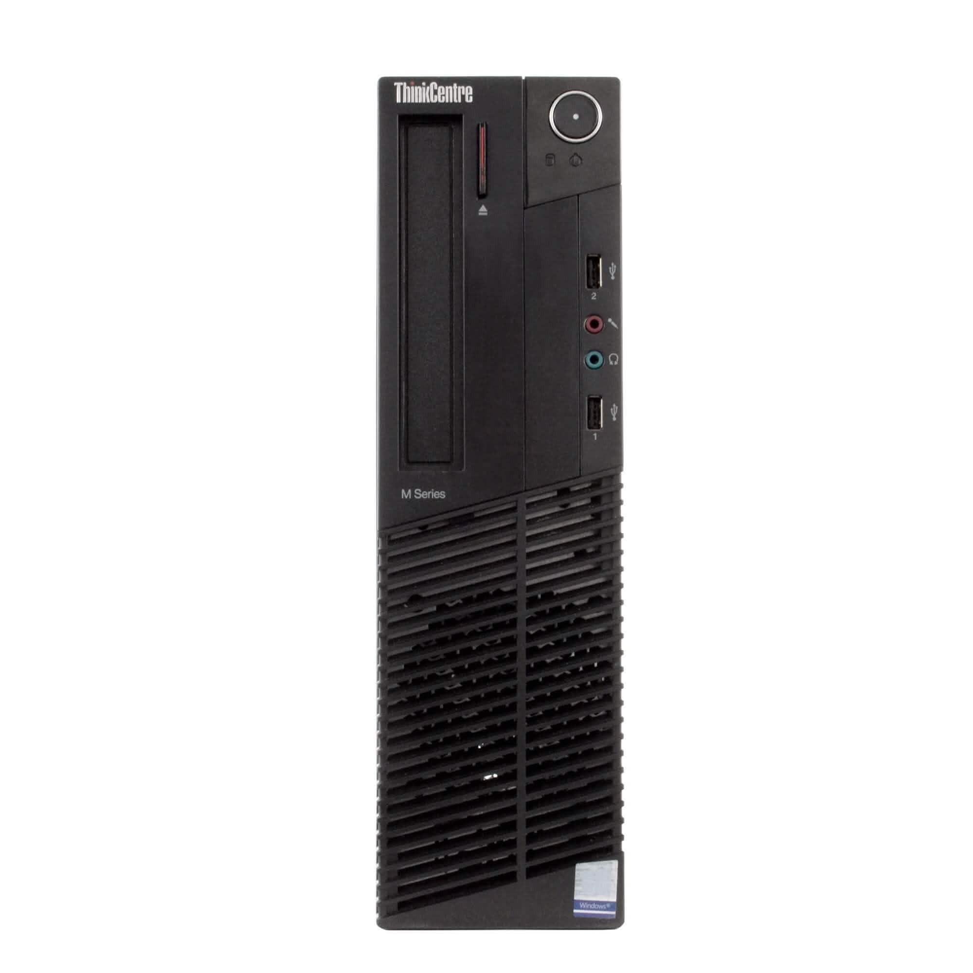 Ordinateur de bureau Lenovo ThinkCentre M82 PC - Disque dur SSD 120 Go (Reconditionné)