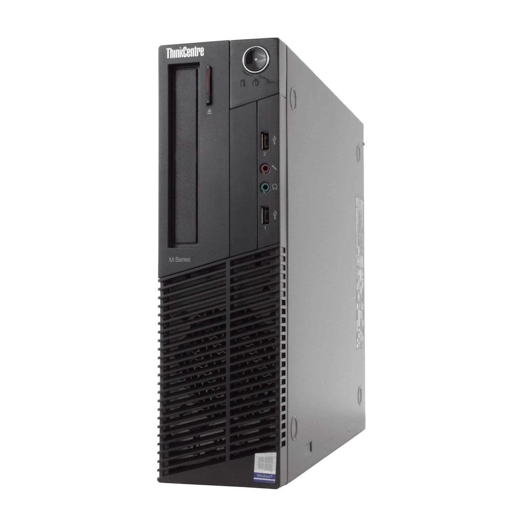 Ordinateur de bureau Lenovo ThinkCentre M82 PC - Disque dur SSD 120 Go (Reconditionné)
