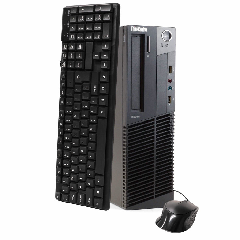 Ordinateur de bureau Lenovo ThinkCentre M92 avec écran plat 19" (Reconditionné)