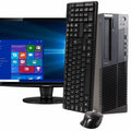 Ordinateur de bureau Lenovo ThinkCentre M92 avec écran plat 19" (Reconditionné)