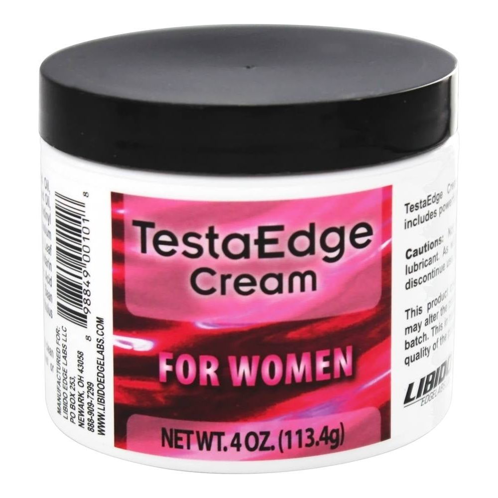 Libido Edge Labs - Crème TestaEdge pour femmes - 4 oz. Anciennement Crème de testostérone pour femmes