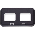 Support de cadre de plaque d'immatriculation pour pare-chocs avant Ford F250/350/450/550 2011-2016
