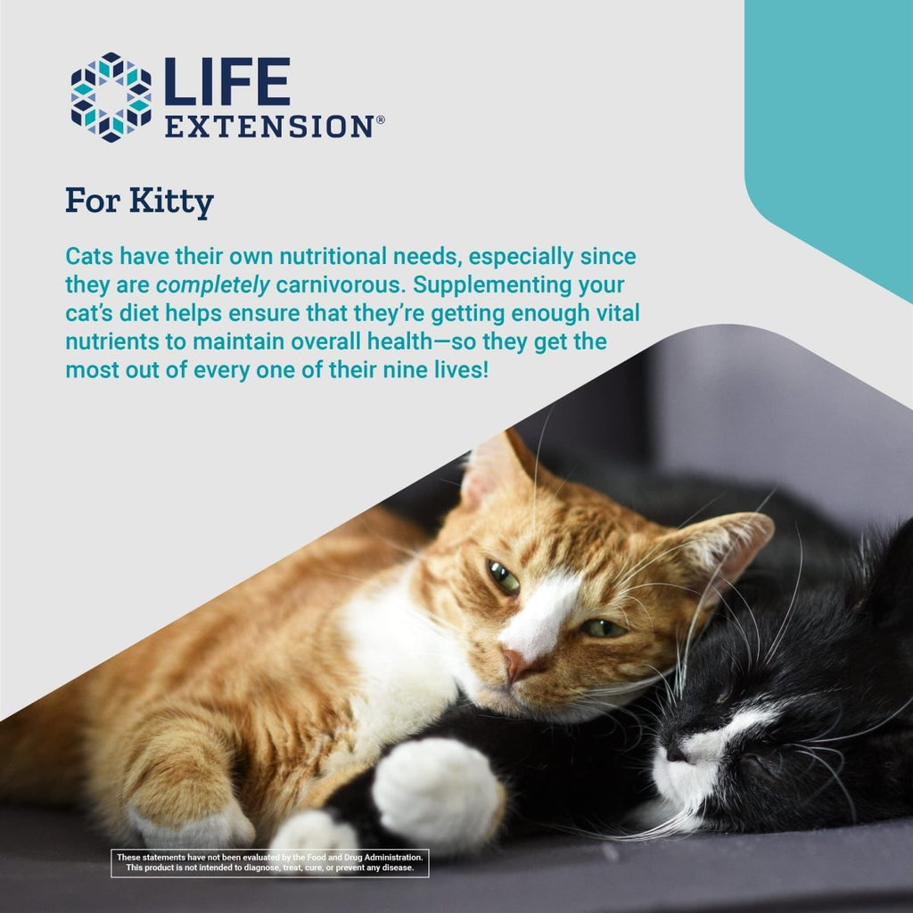 Life Extension Cat Mix Poids Net 100 grammes (85 portions)
