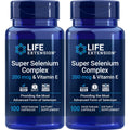 Life Extension - Complexe de Sélénium Supérieur & Vitamine E - 200 µg - 100 Vcaps (200 VCAPS)