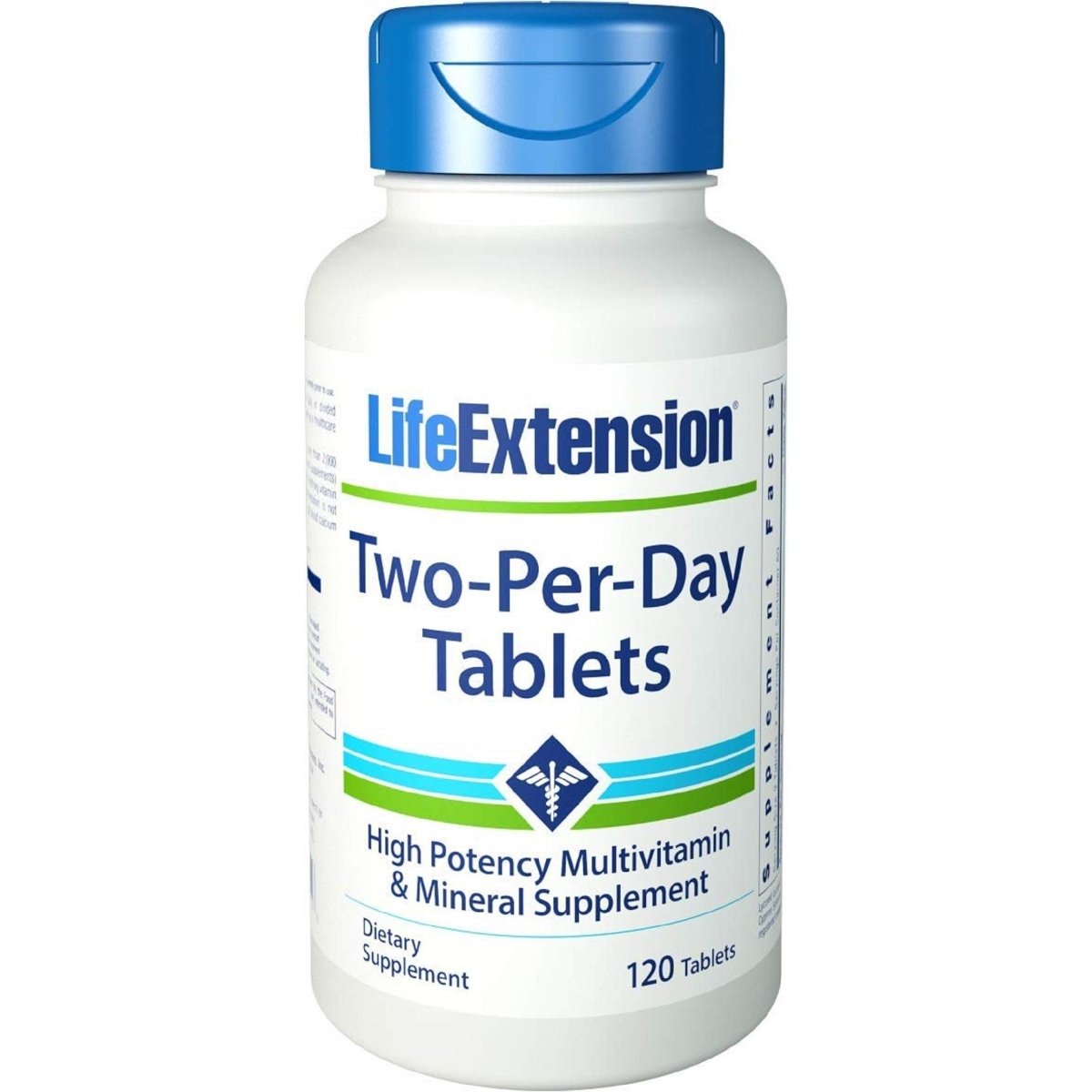 Life Extension Two-Per-Day Tablets Multivitamines et minéraux super-puissants 120 comprimés