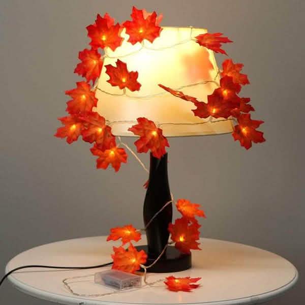 Guirlande lumineuse d'automne 40 LED