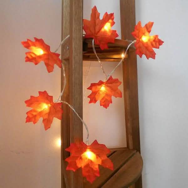 Guirlande lumineuse d'automne 40 LED
