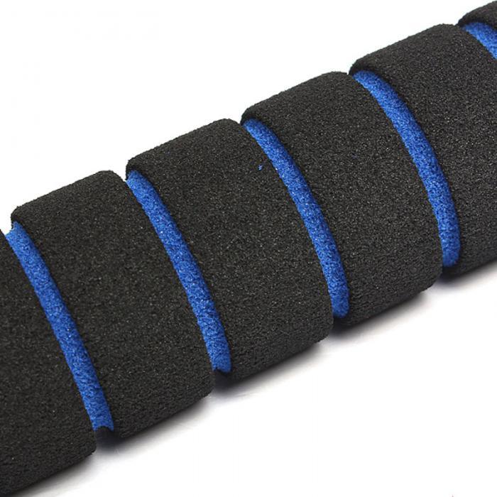 Guidon de vélo léger en mousse éponge, cyclisme anti-choc antidérapant, poignées de guidon de vélo en mousse, housse de guidon de vélo en mousse, poignées souples en mousse éponge antidérapantes pour vélo de course, bicyclette, moto