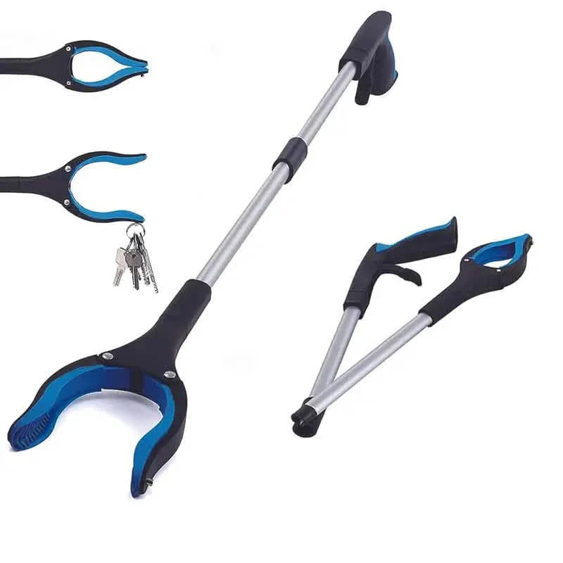 Pince de préhension pliable légère extra longue avec aimant