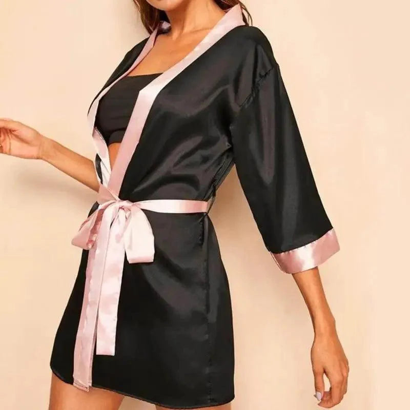 Peignoirs légers et doux pour femmes, confortables, design élégant, vêtements de nuit vintage pour femmes, vêtements de nuit pour femmes