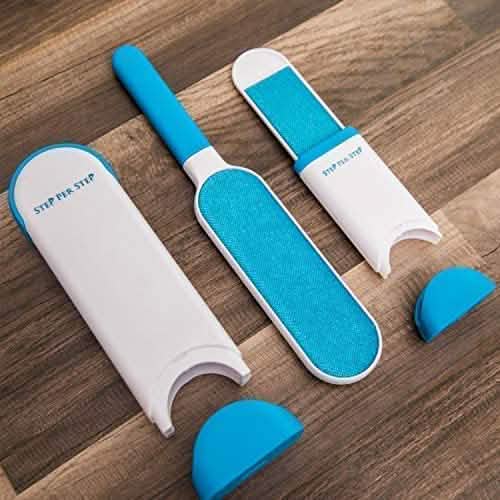 Brosse anti-peluches et anti-poils d'animaux