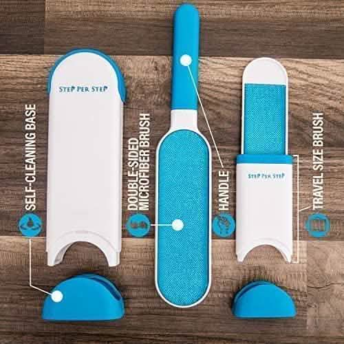 Brosse anti-peluches et anti-poils d'animaux