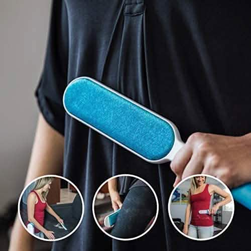 Brosse anti-peluches et anti-poils d'animaux