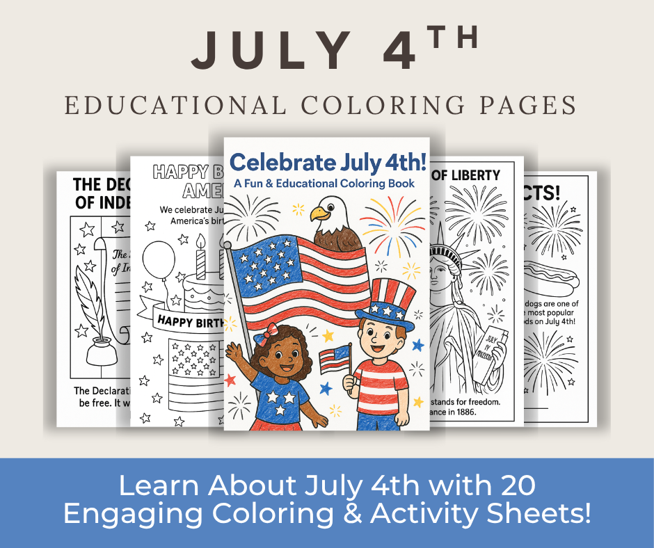 Livre d'activités et de coloriage éducatif pour enfants - Fête de l'Indépendance