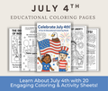 Livre d'activités et de coloriage éducatif pour enfants - Fête de l'Indépendance