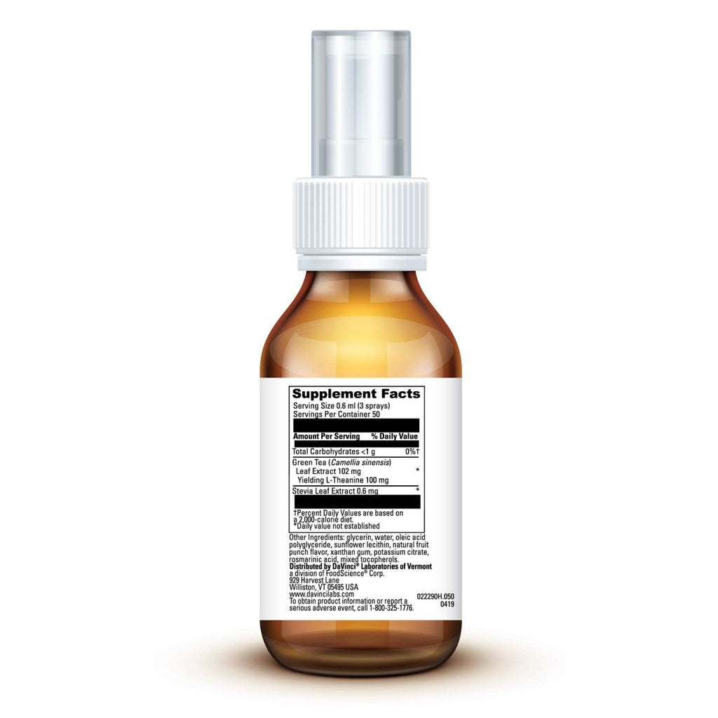 Little DaVinci Calm - Calming Supplement for Kids - Fruit Punch Flavor - 30 ml