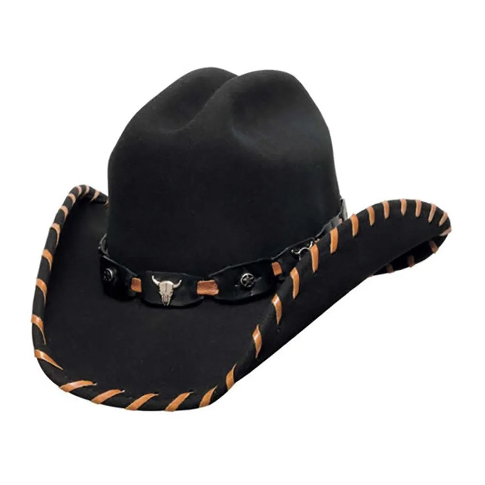 Bullhide Little Maverick - Chapeau en feutre de laine malléable pour enfant