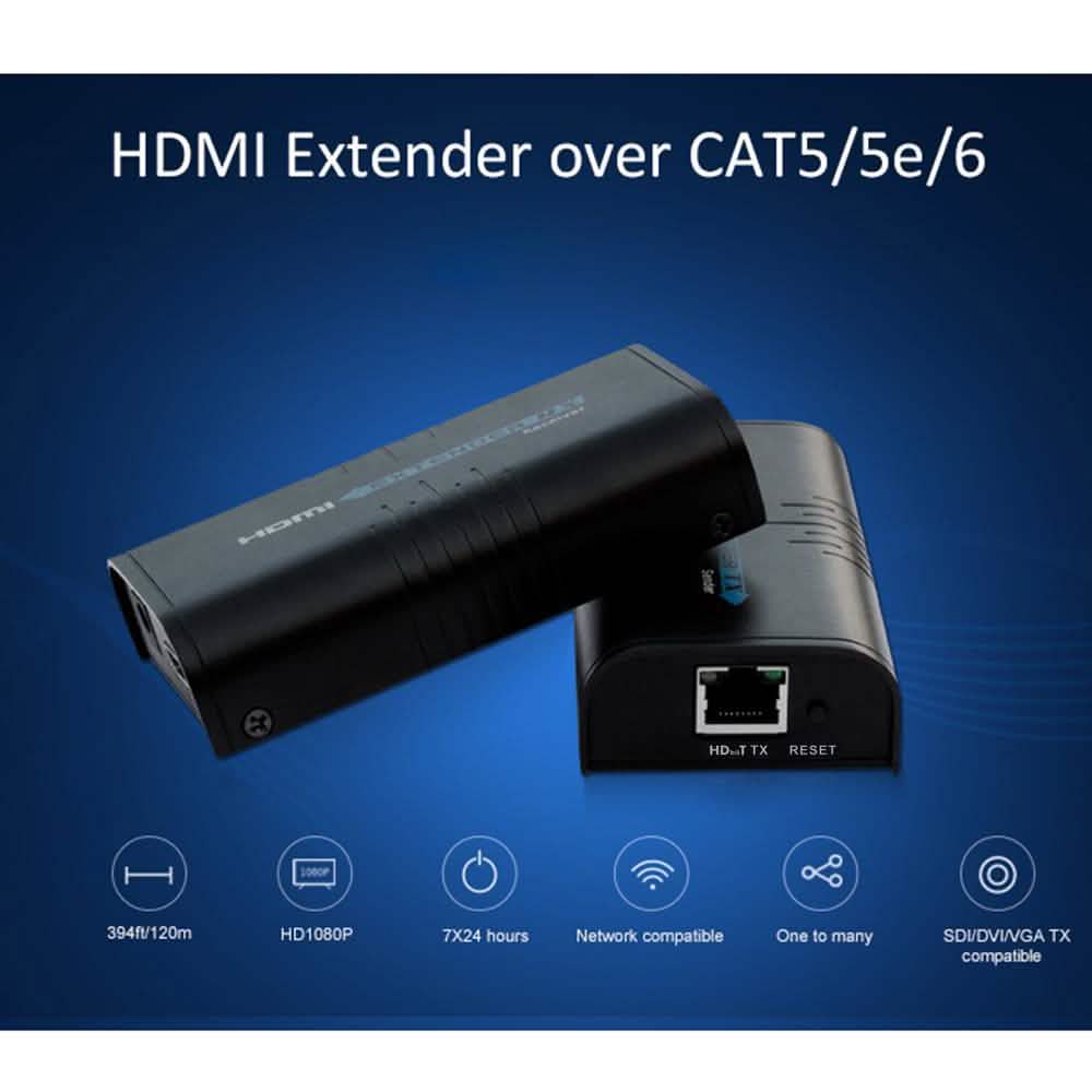 LKV373A Version 4.0 Extendeur HDMI Émetteur+Récepteur