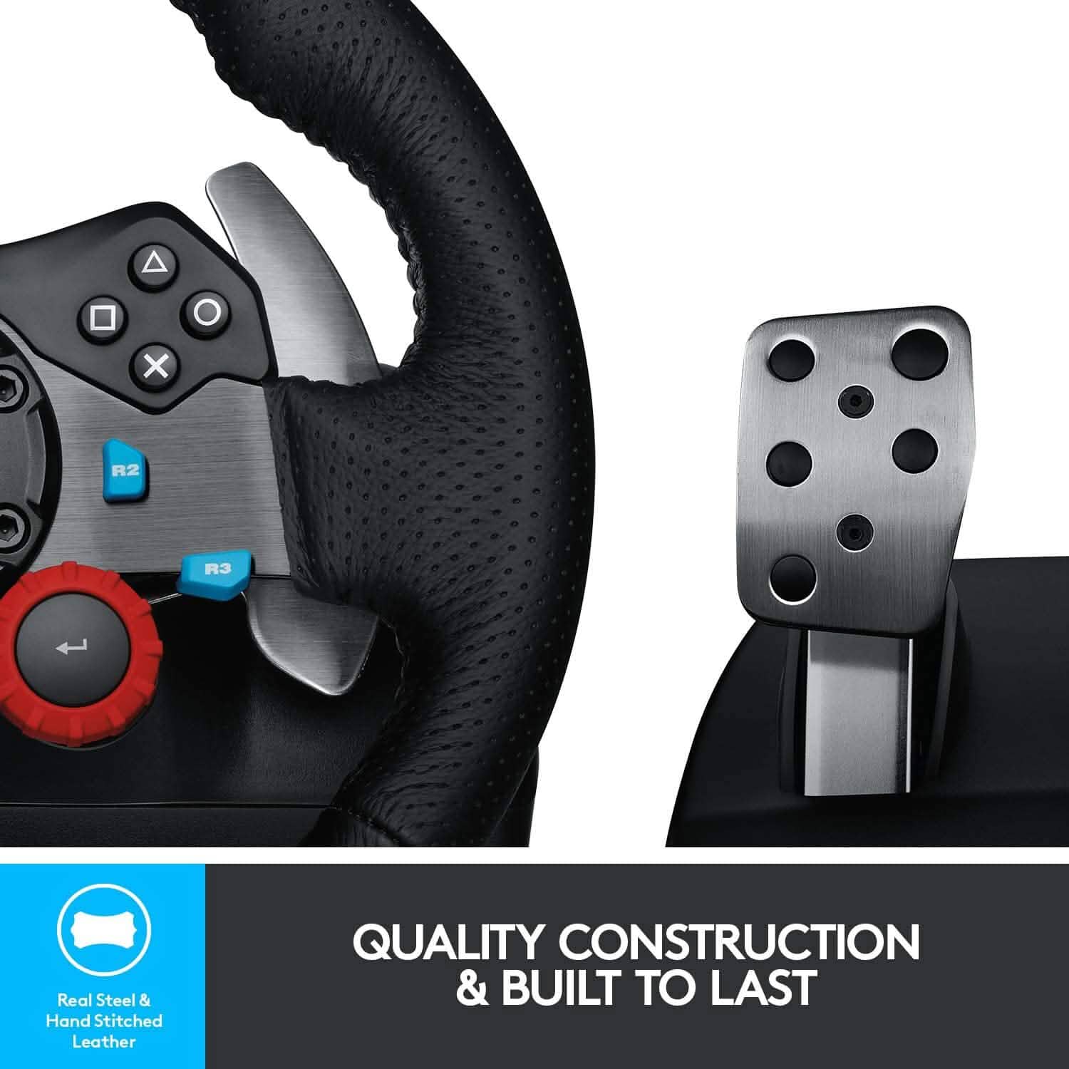 Volant de course Logitech G29 Driving Force et pédalier (reconditionnés)
