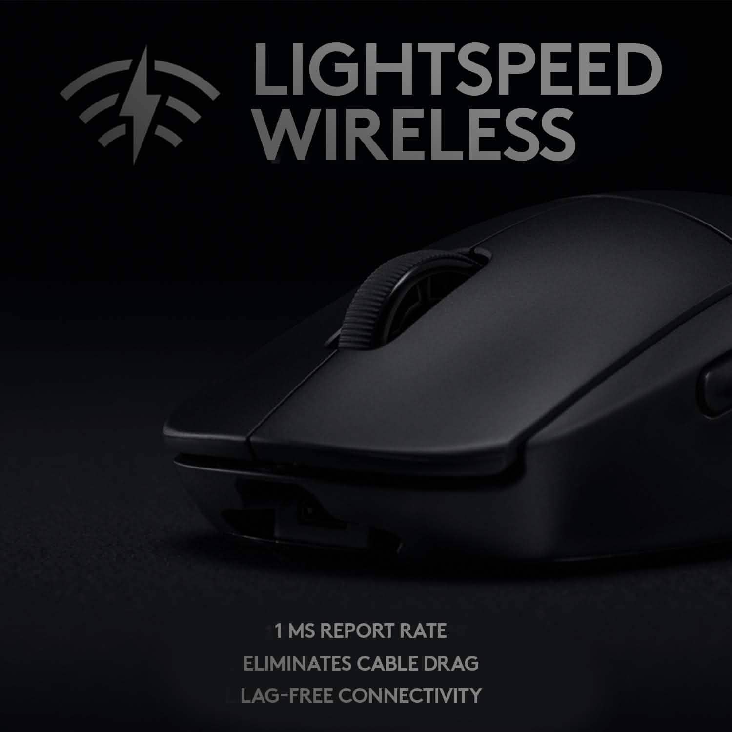 Souris de jeu FPS sans fil Logitech G Pro avec capteur de jeu avancé (reconditionnée)