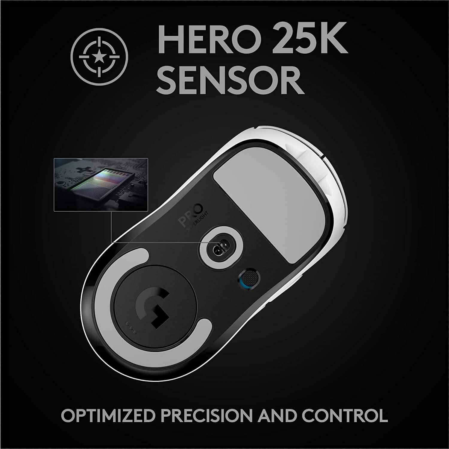 Souris gaming sans fil Logitech G PRO X Superlight (reconditionnée)