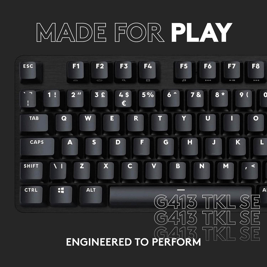 Clavier de jeu mécanique Logitech G413 TKL SE