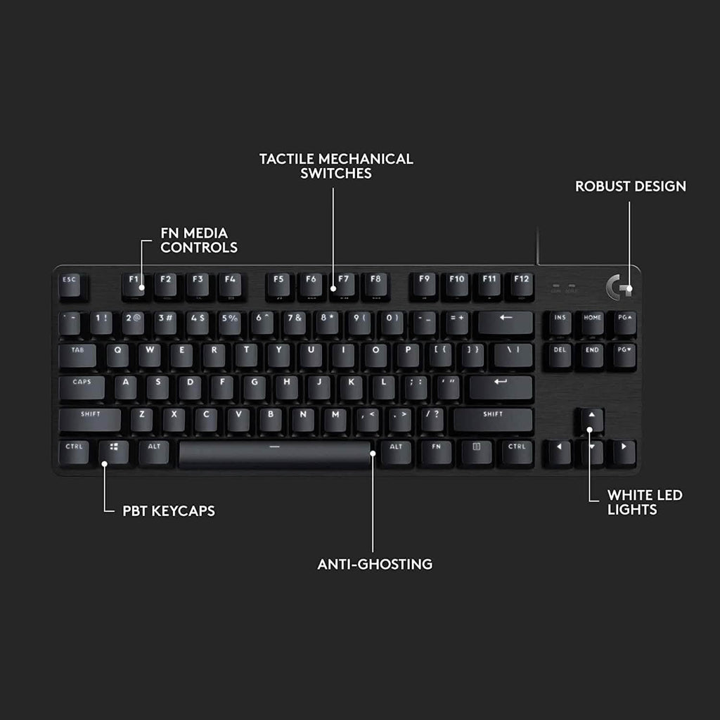 Clavier de jeu mécanique Logitech G413 TKL SE