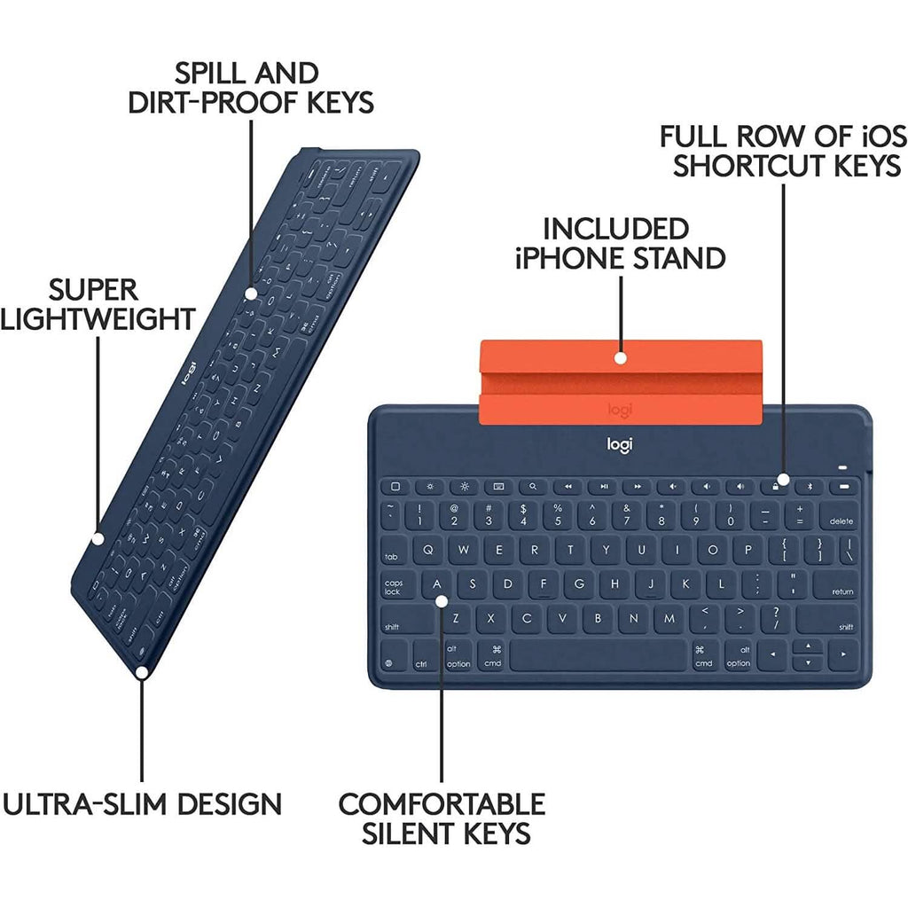 Clavier Bluetooth Logitech Keys-to-Go ultraplat et ultraléger