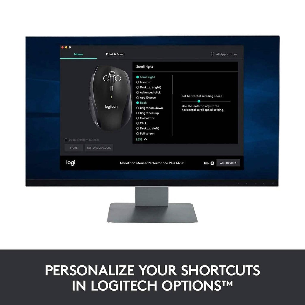 Souris sans fil Logitech M705 Marathon (Reconditionnée)