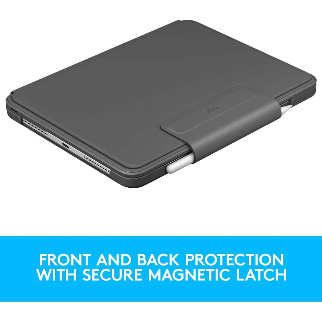 Étui clavier Bluetooth rétroéclairé Logitech SLIM FOLIO PRO pour iPad Pro 12,9 pouces (3e et 4e génération) (reconditionné)