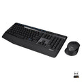 Clavier Logitech sans fil grand format avec souris confortable pour droitier (reconditionné)