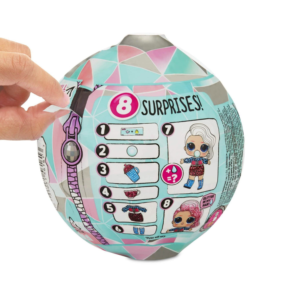 L.O.L. Surprise! Poupée Globe Scintillant Série Hiver Disco
