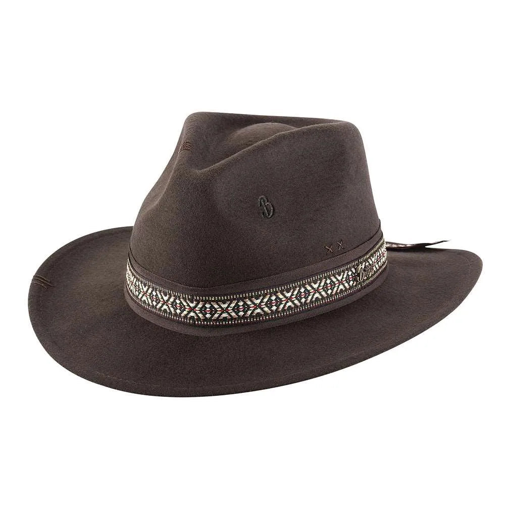 Chapeau de cowboy en feutre de laine Bullhide Lonely