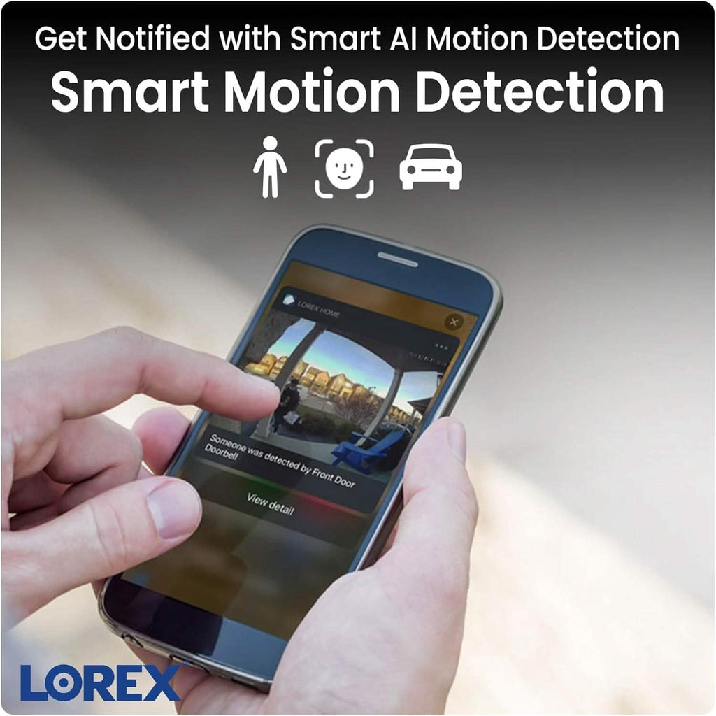 Caméra de sécurité IP 4K intérieure/extérieure Lorex (reconditionnée)