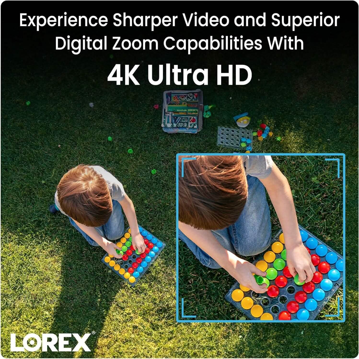 Caméra de sécurité IP 4K intérieure/extérieure Lorex (reconditionnée)