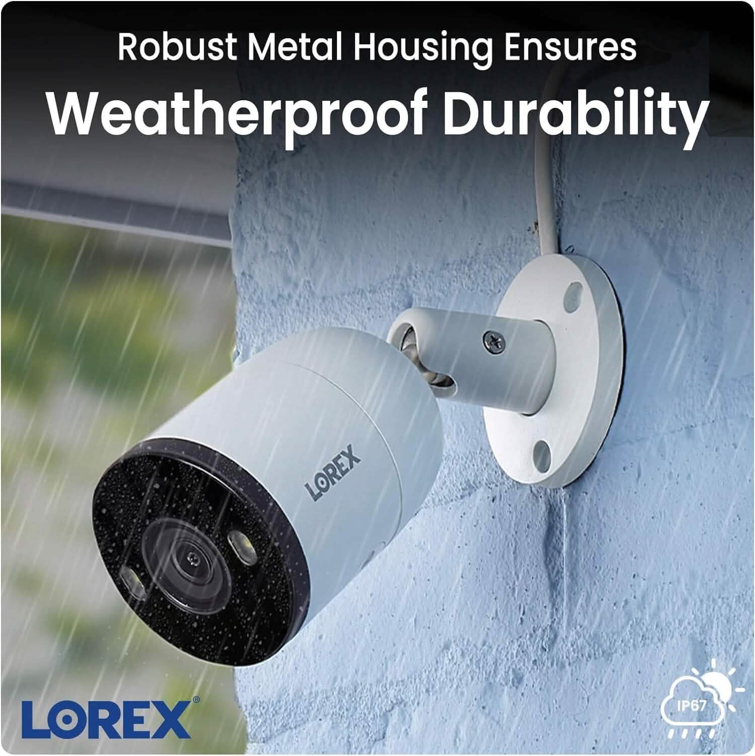 Caméra de sécurité IP 4K intérieure/extérieure Lorex (reconditionnée)