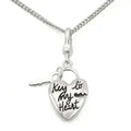 LOS430 - Pendentif en argent sterling 925 sans pierre