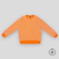 Pull Damier Louis Vuitton orange