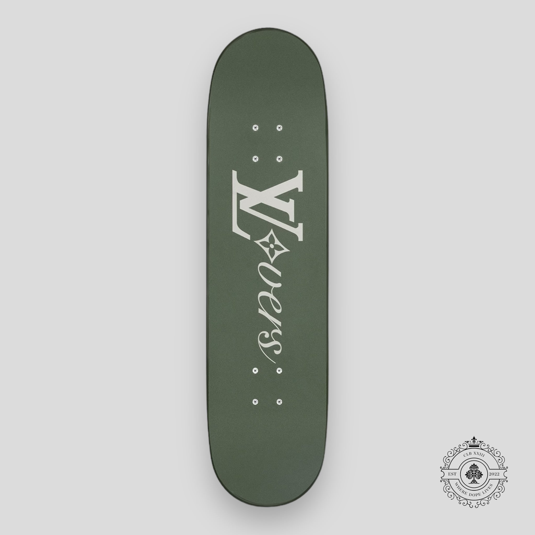 Skateboard Louis Vuitton Damoflage