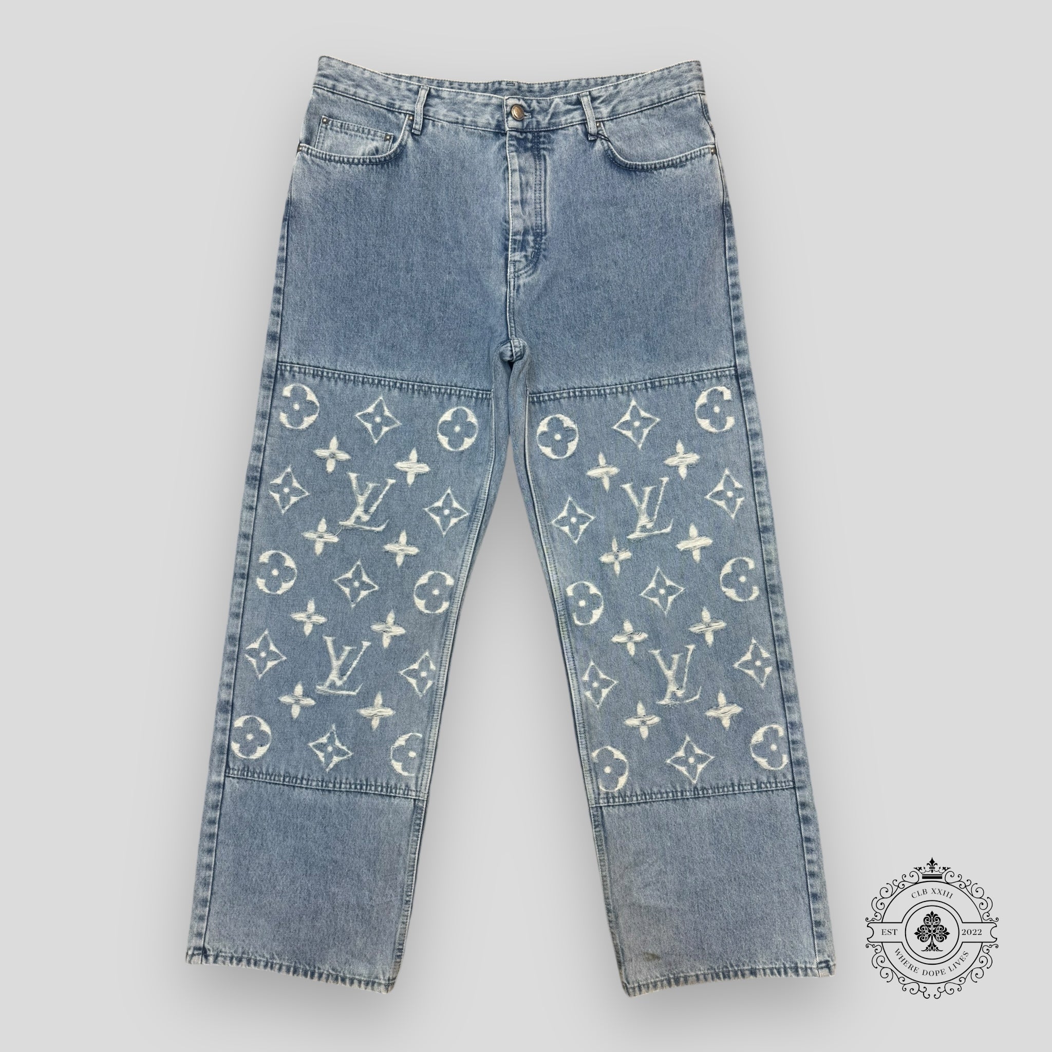 Jeans Louis Vuitton Skate en denim