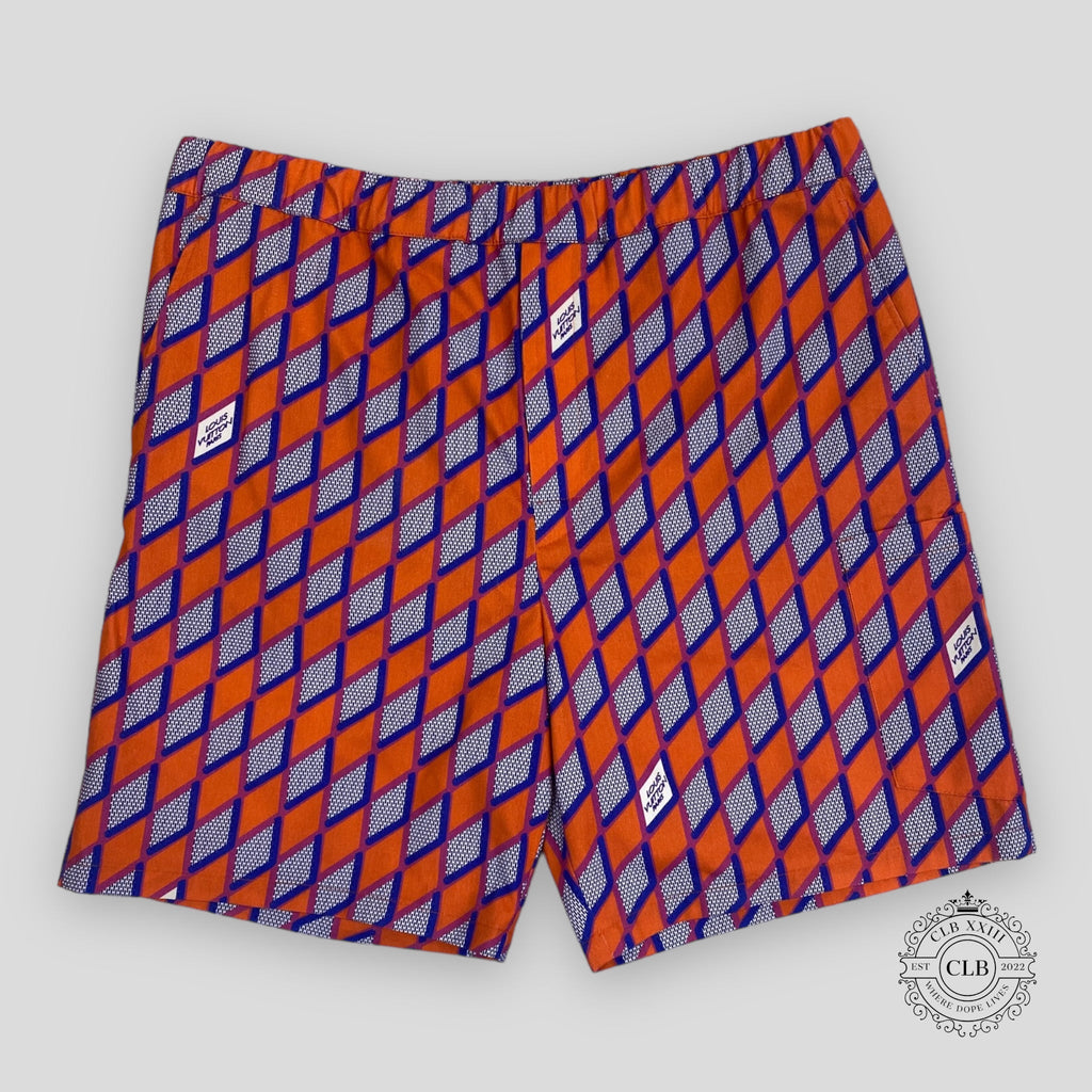 Shorts à cordon de serrage Louis Vuitton Diamond Damier Cricket