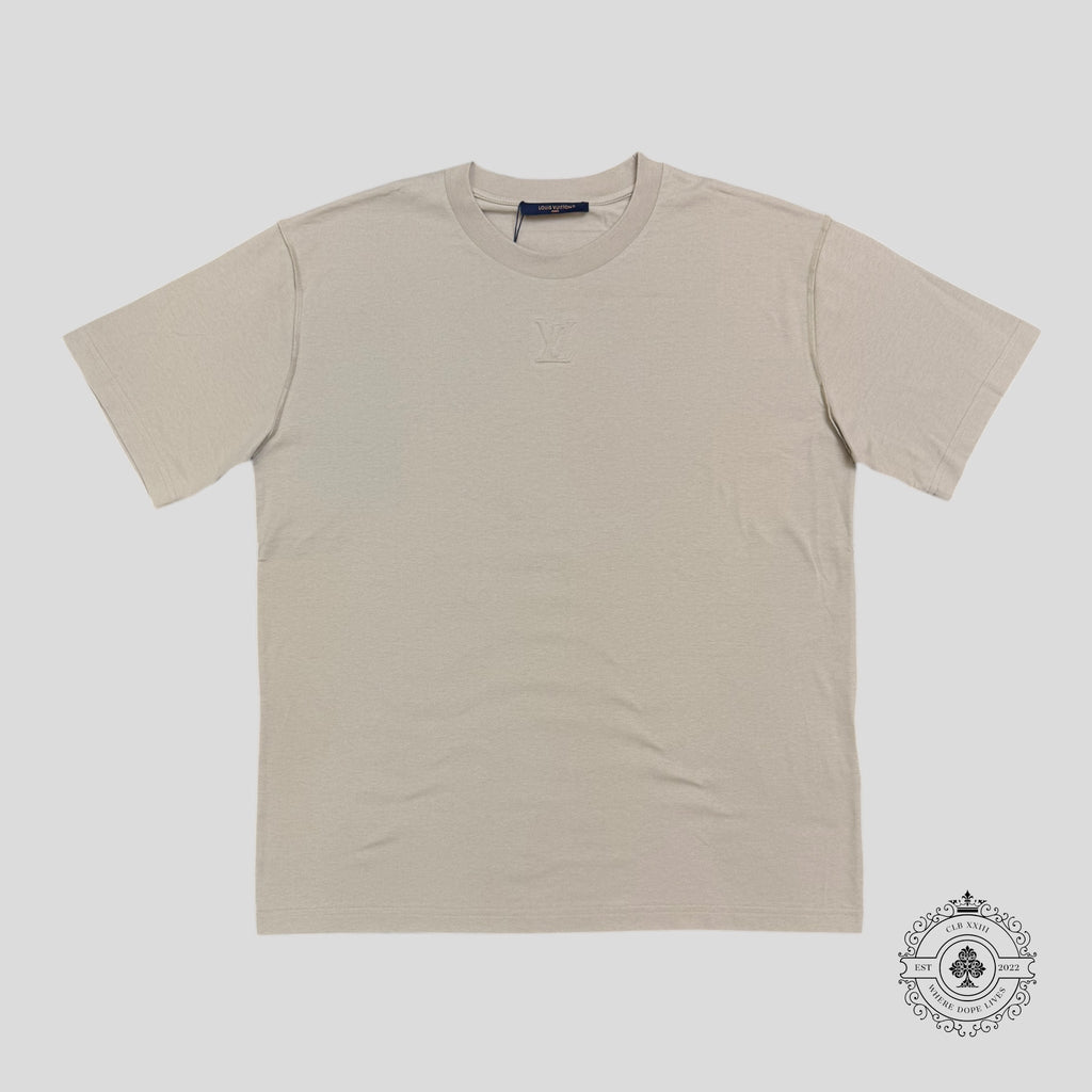 T-shirt gaufré Louis Vuitton ivoire
