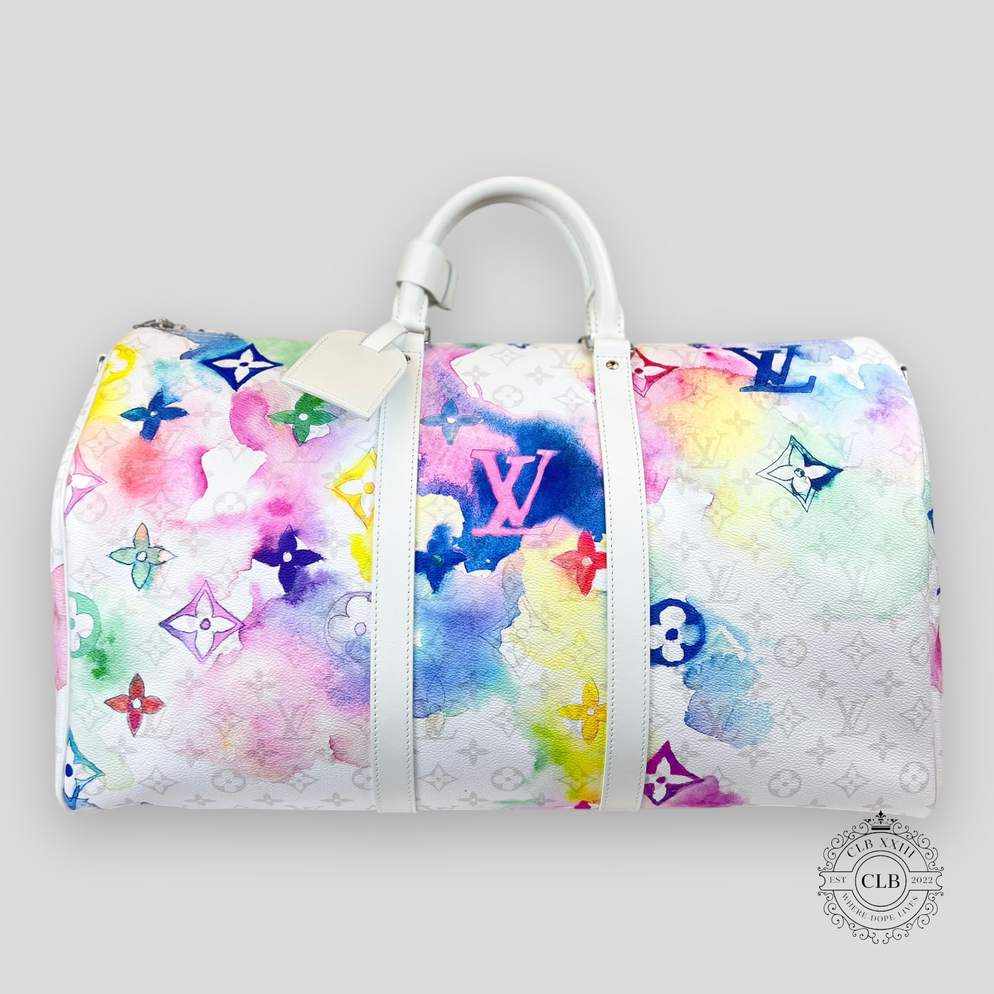 LOUIS VUITTON KEEPALL 50 - MONOGRAMME AQUARELLE