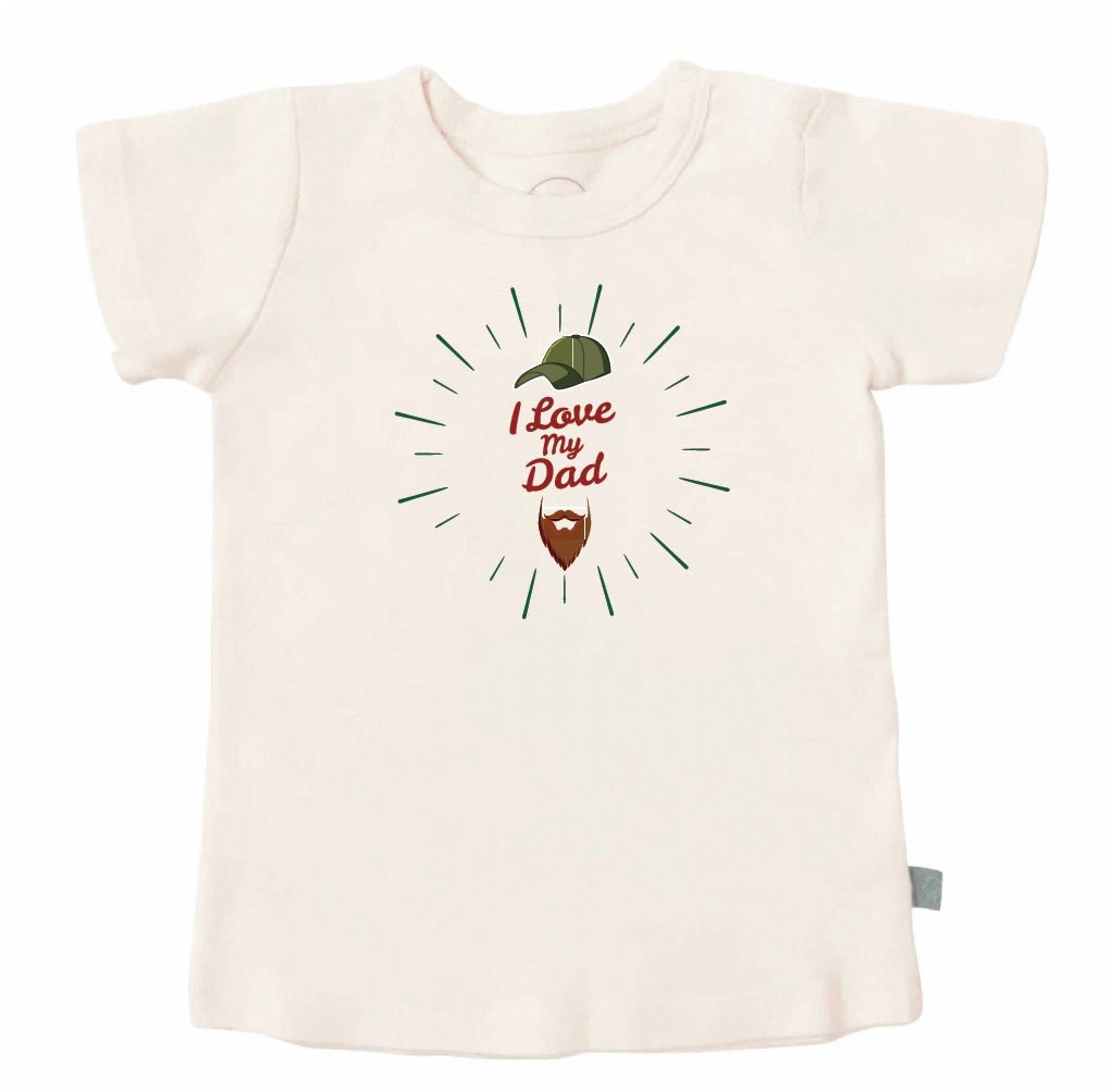 t-shirt graphique | j'adore papa barbe