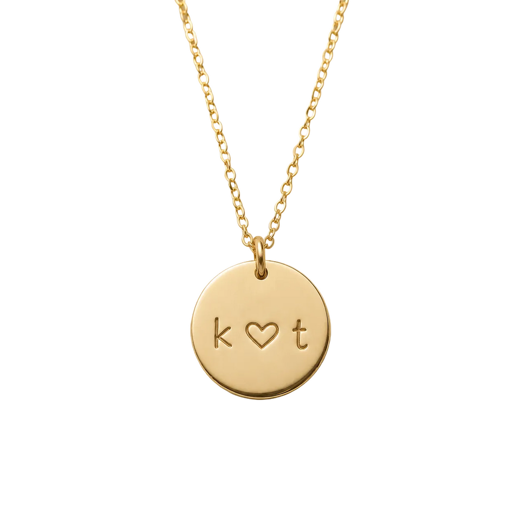Collier Disque Amoureux