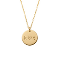 Collier Disque Amoureux